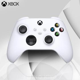 Microsoft Xbox Robot White Wireless Controller