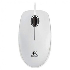 Logitech Miš Optical B100 White USB