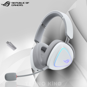 Asus ROG Delta II White Wireless Gaming Headset