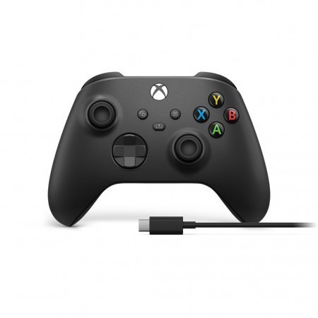 Microsoft Xbox PC Series Controller Black  Cable for Windows USB-C