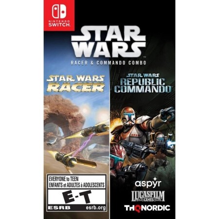 Star Wars Racer and Commando Combo Switch