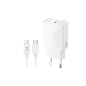 Kucni punjac XO L160 ulaz C 20W white + iphone cable