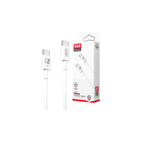 USB kabal XO NB-Q190B PD USB-C to USB-C 60W 2m White