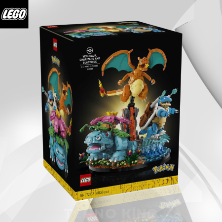 LEGO Pokemon / Venusaur, Charizard & Blastoise