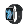 Apple Watch Series 11 GPS 46mm Space Grey Aluminium Case With Black Sport Band MEV44 M/L
