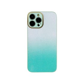 Gradient Glitter 3u1 maska iPhone 12/ 12 pro zelena