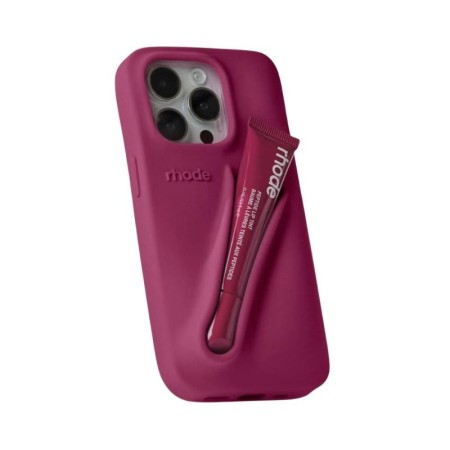 Iphone 16 Plus Rhode Lip Case Burgundy