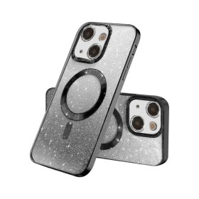 MagSafe glitter maskica iPhone 17 Pro Max Black