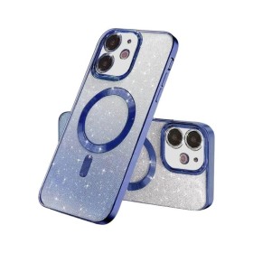 MagSafe glitter maskica iPhone 17 Pro Max Blue
