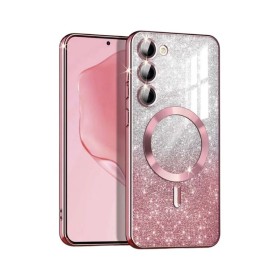 MagSafe glitter maskica Samsung S23 Pink