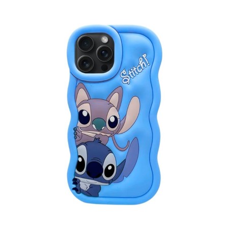 Silikonska maska Stitch Redmi Note 14 Plava