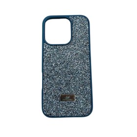 Swarovski maskica iPhone 16 Pro Max Silver
