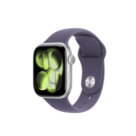 Apple Watch Series 11 GPS 42mm Silver Aluminium Case With Purple Fog SB MEU64 S/M